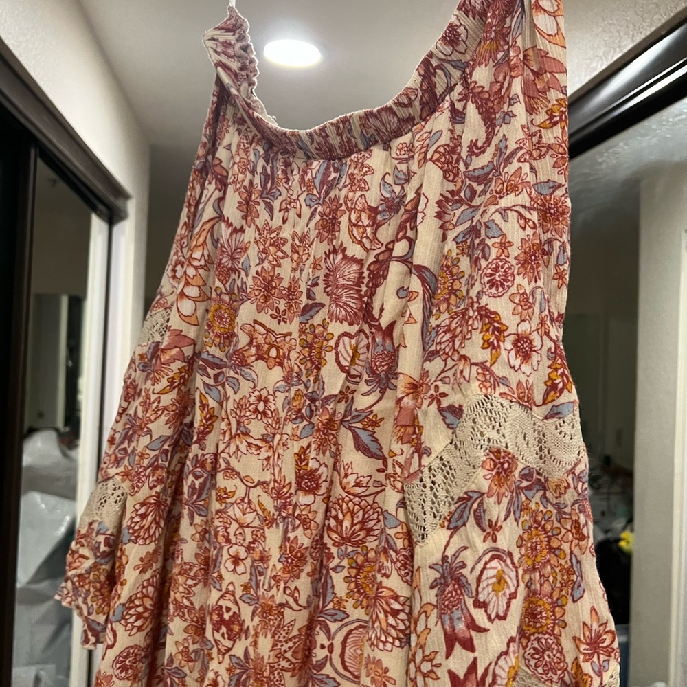 Love fire off the shoulder dress